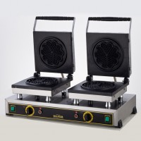 WAFFLE MAKİNASI ÇİFT ÇİÇEK