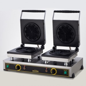 WAFFLE MAKİNASI ÇİFT ÇİÇEK