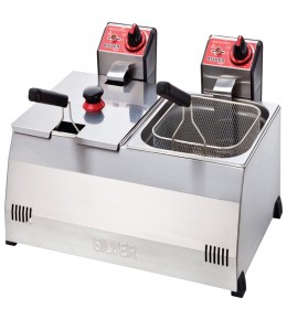 ELEKTRİKLİ FRİTÖZ 8+8 LİTRE